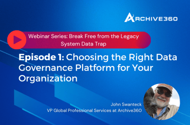 Episode 1: Where Do You Keep Your Data? Choosing the Right Data Governance Platform for Your Organization 