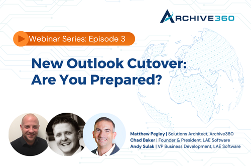 Webinar Series 2 Ep 3 | Email Archiving | Outlook & PSTs